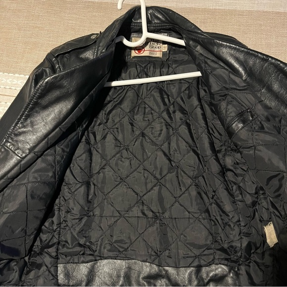 Vintage Sear The Leather Shop Leather Jacket - Picture 5 of 9